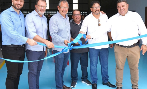 Prefeito Marcus Batista participa da inauguração da empresa Orla, em São Mateus